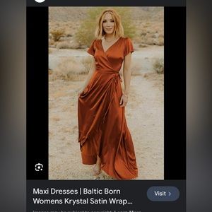 Baltic Born maxi wrap dress